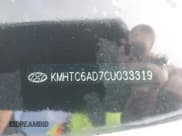 ✅ 2012 Hyundai Veloster w/Gray Int • VIN: KMHTC6AD7CU033319 • Lot: 43815911. Listed on IAAI with Not provided. Free auction sales archive from the USA and detailed vehicle history report at DreamBid. Image 9.