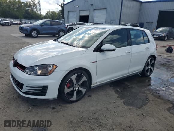 ✅ 2016 Volkswagen Golf GTI S • VIN: 3VW4T7AU5GM015911 • Lot: 86852115. Listed on Copart with 137,582 mi. Free auction sales archive from the USA and detailed vehicle history report at DreamBid. Image 1.