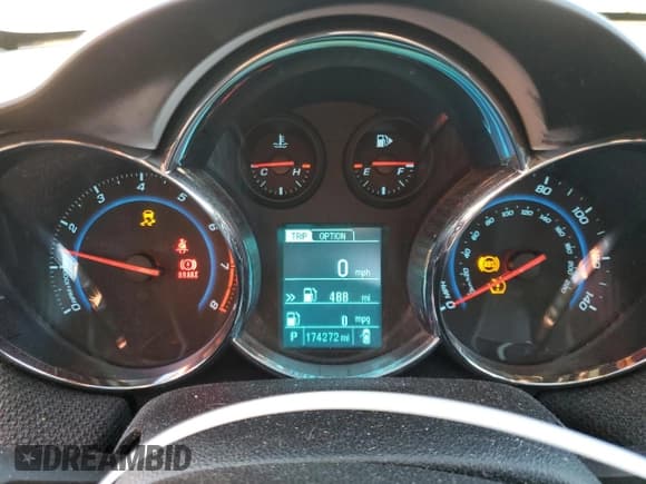 ✅ 2014 Chevrolet Cruze 2LT • VIN: 1G1PE5SB1E7289361 • Lot: 92228385. Listed on Copart with 174,272 mi. Free auction sales archive from the USA and detailed vehicle history report at DreamBid. Image 9.