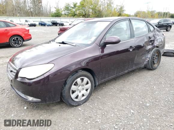 2008 Hyundai Elantra GLS z VIN KMHDU46D68U579258, wystawiony jako Copart lot #74467294 z przebiegiem 178 776 mil mil oraz Szkoda całkowita • Salvage title. Historia ofert i sprzedaży dostępna na DreamBid. Obrazek 1.