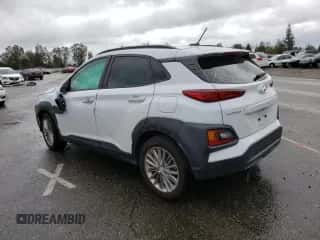 2018 Hyundai Kona SEL with VIN KM8K22AA6JU069691, listed as a Copart auction lot 43238803 with 60,574 mi miles and . Bid and sale history available at DreamBid. Image 2.