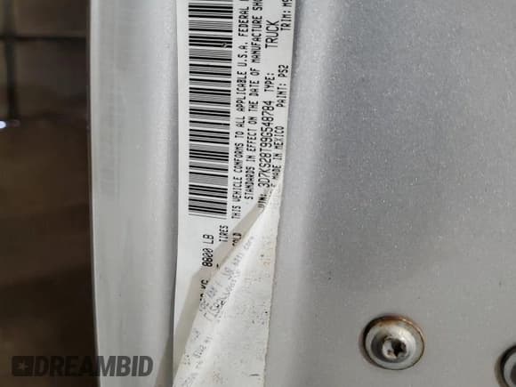 ✅ 2009 Dodge 2500 SLT • VIN: 3D7KS28T99G548784 • Лот: 47757295. Опубликован ранее на Copart с пробегом 203 962 миль. Бесплатный доступ к архиву аукционных продаж из США и подробный отчёт об истории автомобиля на DreamBid. Изображение 13.