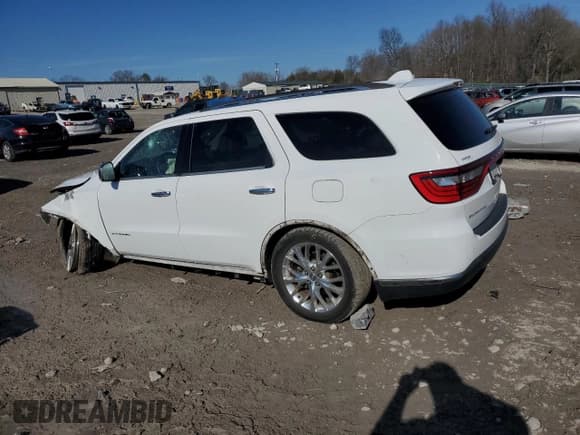 ✅ 2015 Dodge Durango Citadel • VIN: 1C4RDHEG4FC145582 • Lot: 42955235. Listed on Copart with 135,122 mi. Free auction sales archive from the USA and detailed vehicle history report at DreamBid. Image 2.
