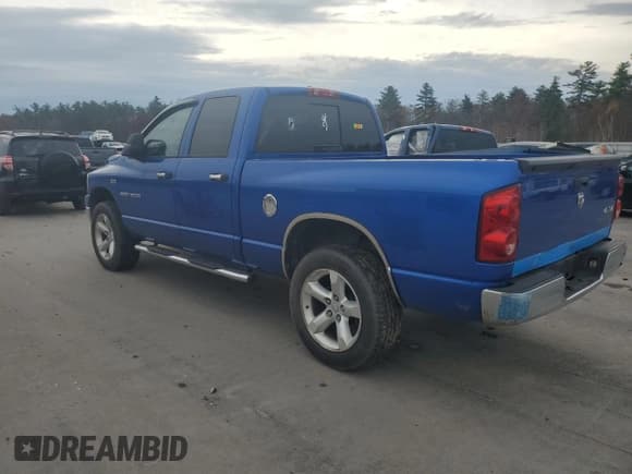 ✅ 2007 Dodge 1500 SLT • VIN: 1D7HU182X7S220799 • Лот: 78498014. Опубликован ранее на Copart с пробегом 128 589 миль. Бесплатный доступ к архиву аукционных продаж из США и подробный отчёт об истории автомобиля на DreamBid. Изображение 2.