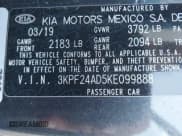 ✅ 2019 Kia Forte LXS • VIN: 3KPF24AD5KE099888 • Lot: 42279249. Listed on IAAI with 90,095 mi. Free auction sales archive from the USA and detailed vehicle history report at DreamBid. Image 9.