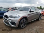 ✅ 2016 BMW X6 M • VIN: 5YMKW8C58G0R43686 • Лот: 59130983. Опубликован ранее на Copart с пробегом 69 750 миль. Бесплатный доступ к архиву аукционных продаж из США и подробный отчёт об истории автомобиля на DreamBid. Изображение 1.