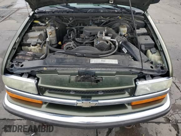 2001 Chevrolet Blazer LT z VIN 1GNDT13W21K240291, wystawiony jako Copart lot #76192674 z przebiegiem 227 111 mil mil oraz Szkoda całkowita • Salvage title. Historia ofert i sprzedaży dostępna na DreamBid. Obrazek 12.