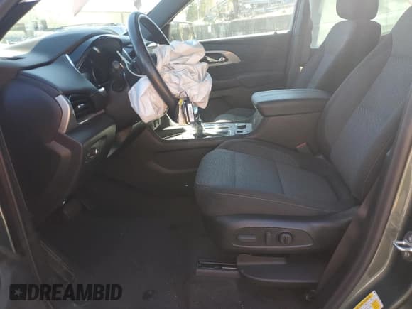 ✅ 2022 Chevrolet Traverse LT Cloth • VIN: 1GNEVGKW7NJ125247 • Lot: 82244165. Listed on Copart with 25,051 mi. Free auction sales archive from the USA and detailed vehicle history report at DreamBid. Image 7.