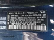 ✅ 2012 Porsche Cayenne S • VIN: WP1AB2A27CLA49899 • Lot: 42081215. Listed on IAAI with 147,920 mi. Free auction sales archive from the USA and detailed vehicle history report at DreamBid. Image 9.