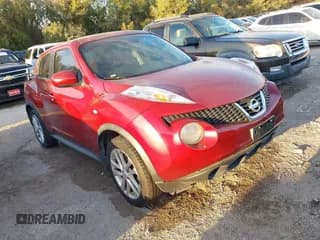 ✅ 2013 Nissan Juke S • VIN: JN8AF5MR8DT226014 • Lot: 43787424. Listed on IAAI with Not provided. Free auction sales archive from the USA and detailed vehicle history report at DreamBid. Image 1.