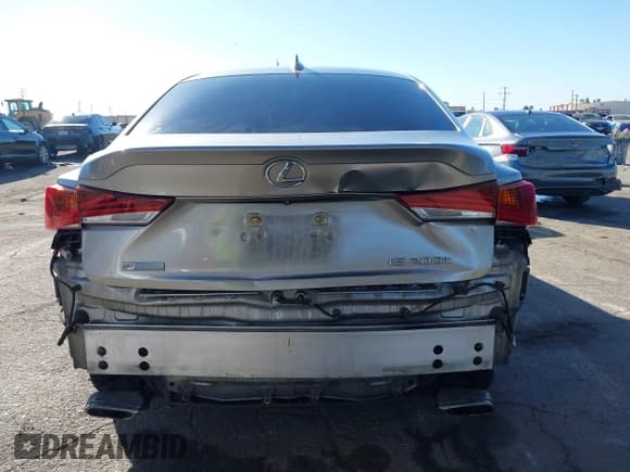 ✅ 2017 Lexus IS 200t • VIN: JTHBA1D24H5054762 • Lot: 41354943. Listed on IAAI with 74,537 mi. Free auction sales archive from the USA and detailed vehicle history report at DreamBid. Image 16.