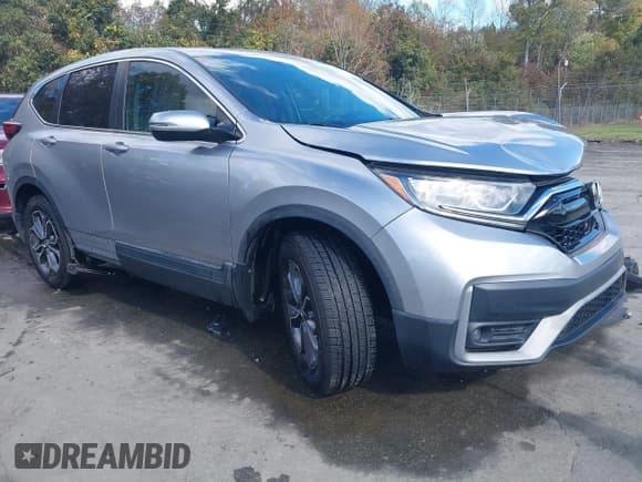 ✅ 2020 Honda CR-V EX • VIN: 2HKRW1H5XLH410825 • Lot: 43587662. Listed on IAAI with 55,794 mi. Free auction sales archive from the USA and detailed vehicle history report at DreamBid. Image 1.