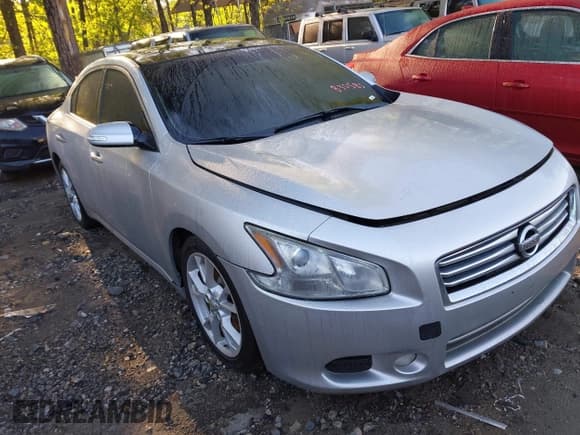 ✅ 2012 Nissan Maxima SV • VIN: 1N4AA5AP1CC830585 • Lot: 42015595. Listed on IAAI with 232,889 mi. Free auction sales archive from the USA and detailed vehicle history report at DreamBid. Image 1.