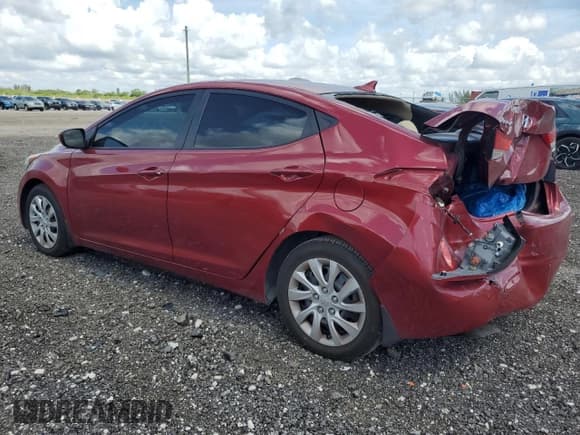 ✅ 2013 Hyundai Elantra GLS • VIN: 5NPDH4AE7DH210633 • Lot: 53447634. Listed on Copart with 259,142 mi. Free auction sales archive from the USA and detailed vehicle history report at DreamBid. Image 2.
