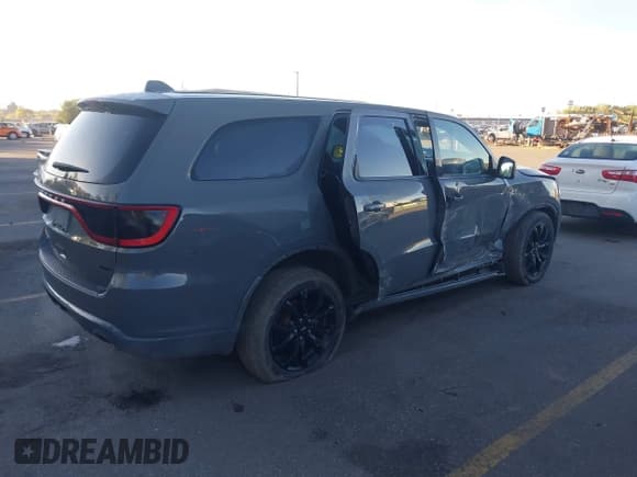 ✅ 2020 Dodge Durango GT Plus • VIN: 1C4RDJDGXLC124434 • Lot: 43445688. Listed on IAAI with 81,449 mi. Free auction sales archive from the USA and detailed vehicle history report at DreamBid. Image 4.