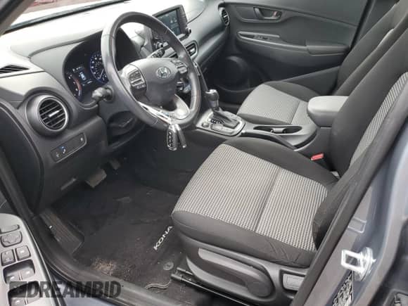 2018 Hyundai Kona SEL with VIN KM8K2CAA5JU097908, listed as a Copart auction lot 83479004 with 64,686 mi miles and Salvage title. Bid and sale history available at DreamBid. Image 7.