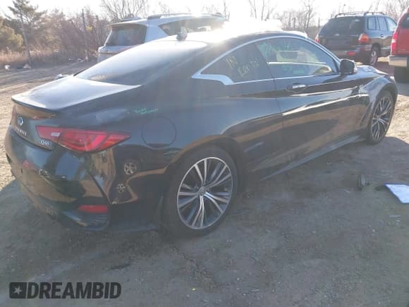 ✅ 2019 Infiniti Q60 Luxe • VIN: JN1EV7EL7KM291226 • Lot: 41466302. Wystawiony na IAAI z przebiegiem 47 142 mil. Bezpłatny archiwum sprzedaży aukcyjnych z USA i szczegółowy raport historii pojazdu na DreamBid. Zdjęcie 4.
