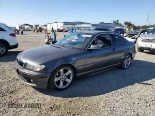 2006 BMW 3 Series 325Ci with VIN WBABD33426PL09754, listed as a Copart auction lot 71323315 with 150,243 mi miles and Salvage title. Bid and sale history available at DreamBid. Image 1.