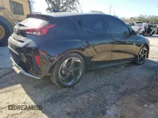 2020 Hyundai Veloster Turbo Ultimate с VIN KMHTH6AB2LU026701, выставлен на аукционе Copart как лот 77228364 с пробегом 37 196 миль миль и На запчасти • Non repairable. История ставок и продаж доступна на DreamBid. Изображение 3.