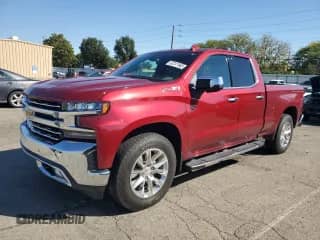 2019 Chevrolet Silverado 1500 LTZ с VIN 1GCRYGED5KZ262955, выставлен на аукционе Copart как лот 82247465 с пробегом 70 699 миль миль и Списание • Salvage title. История ставок и продаж доступна на DreamBid. Изображение 1.