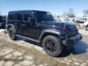 ✅ 2022 Jeep Wrangler Unlimited Sport S • VIN: 1C4HJXDG7NW158369 • Lot: 46254675. Listed on Copart with 33,176 mi. Free auction sales archive from the USA and detailed vehicle history report at DreamBid. Image 4.