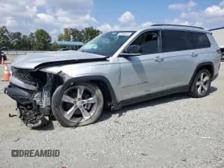 ✅ 2022 Jeep Grand Cherokee Limited • VIN: 1C4RJKBG5N8506152 • Лот: 82085615. Опубликован ранее на Copart с пробегом 51 316 миль. Бесплатный доступ к архиву аукционных продаж из США и подробный отчёт об истории автомобиля на DreamBid. Изображение 1.