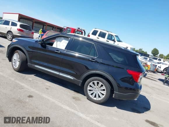 2023 Ford Explorer Limited z VIN 1FMSK8FH2PGB51112, wystawiony jako IAAI lot #43168081 z przebiegiem 25 524 mil mil oraz . Historia ofert i sprzedaży dostępna na DreamBid. Obrazek 3.