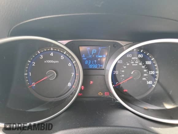 2013 Hyundai Tucson GLS z VIN KM8JU3ACXDU769974, wystawiony jako Copart lot #68220165 z przebiegiem 78 987 mil mil oraz Czysty tytuł • Clean title. Historia ofert i sprzedaży dostępna na DreamBid. Obrazek 9.