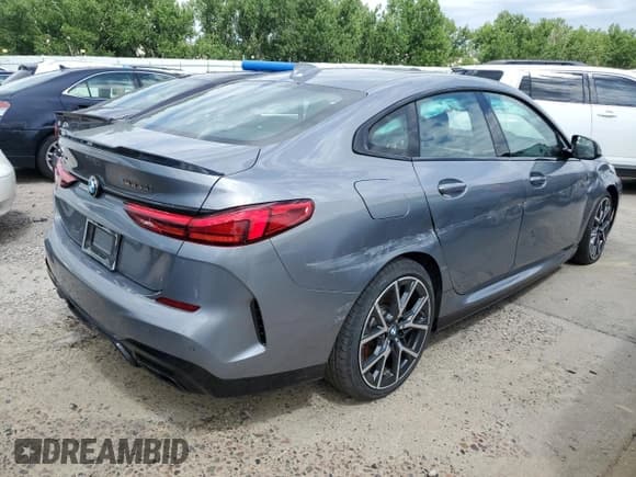 ✅ 2024 BMW 2 Series M235i xDrive • VIN: WBA13AL02R7N74341 • Lot: 62718315. Listed on Copart with 9,223 mi. Free auction sales archive from the USA and detailed vehicle history report at DreamBid. Image 3.