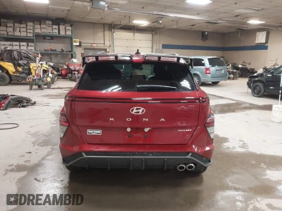 ✅ 2025 Hyundai Kona N Line S • VIN: KM8HBCA33SU205374 • Лот: 41253782. Опубликован ранее на IAAI с пробегом 626 миль. Бесплатный доступ к архиву аукционных продаж из США и подробный отчёт об истории автомобиля на DreamBid. Изображение 17.