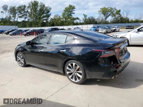 ✅ 2021 Nissan Maxima Platinum • VIN: 1N4AA6FV8MC516544 • Лот: 81312835. Опубликован ранее на Copart с пробегом 43 024 миль. Бесплатный доступ к архиву аукционных продаж из США и подробный отчёт об истории автомобиля на DreamBid. Изображение 2.