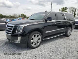 ✅ 2020 Cadillac Escalade ESV Luxury • VIN: 1GYS3HKJXLR122461 • Lot: 50350175. Listed on Copart with 172,411 mi. Free auction sales archive from the USA and detailed vehicle history report at DreamBid. Image 1.