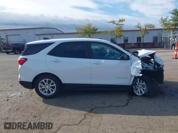 2020 Chevrolet Equinox LS with VIN 3GNAXHEV2LS671919, listed as a IAAI auction lot 43120783 with 75,738 mi miles and . Bid and sale history available at DreamBid. Image 14.