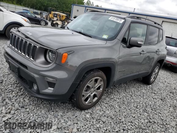 ✅ 2020 Jeep Renegade Limited • VIN: ZACNJBD17LPL96053 • Лот: 61570975. Опубликован ранее на Copart с пробегом 28 708 миль. Бесплатный доступ к архиву аукционных продаж из США и подробный отчёт об истории автомобиля на DreamBid. Изображение 1.