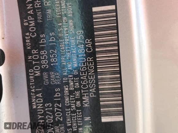 ✅ 2014 Hyundai Veloster Turbo • VIN: KMHTC6AE6EU184759 • Lot: 87099815. Wystawiony na Copart z przebiegiem 37 274 mil. Bezpłatny archiwum sprzedaży aukcyjnych z USA i szczegółowy raport historii pojazdu na DreamBid. Zdjęcie 13.