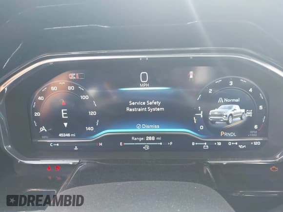 ✅ 2024 Chevrolet Silverado 1500 LT • VIN: 3GCPDKEK5RG227864 • Lot: 43225656. Listed on IAAI with 45,346 mi. Free auction sales archive from the USA and detailed vehicle history report at DreamBid. Image 15.