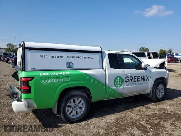 ✅ 2022 Nissan Frontier S • VIN: 1N6ED1CLXNN659023 • Lot: 83808715. Listed on Copart with 38,304 mi. Free auction sales archive from the USA and detailed vehicle history report at DreamBid. Image 3.
