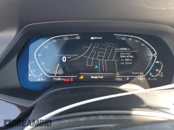 ✅ 2023 BMW X5 xDrive45e • VIN: 5UXTA6C03P9N92460 • Лот: 87025515. Опубликован ранее на Copart с пробегом 65 068 миль. Бесплатный доступ к архиву аукционных продаж из США и подробный отчёт об истории автомобиля на DreamBid. Изображение 9.