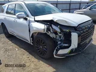 ✅ 2024 Hyundai Palisade Calligraphy • VIN: KM8R7DGE8RU662793 • Lot: 37977969. Listed on IAAI with 1,202 mi. Free auction sales archive from the USA and detailed vehicle history report at DreamBid. Image 1.