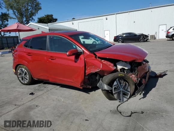 ✅ 2022 Hyundai Kona Limited • VIN: KM8K53AG4NU153841 • Лот: 66139594. Опубликован ранее на Copart с пробегом Не указан. Бесплатный доступ к архиву аукционных продаж из США и подробный отчёт об истории автомобиля на DreamBid. Изображение 4.