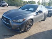 ✅ 2020 Infiniti Q50 Red Sport 400 • VIN: JN1FV7AR8LM660823 • Lot: 40322341. Listed on IAAI with 104,530 mi. Free auction sales archive from the USA and detailed vehicle history report at DreamBid. Image 17.