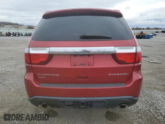 ✅ 2011 Dodge Durango Citadel • VIN: 1D4SE5GT5BC594953 • Lot: 49702875. Listed on Copart with 117,807 mi. Free auction sales archive from the USA and detailed vehicle history report at DreamBid. Image 6.