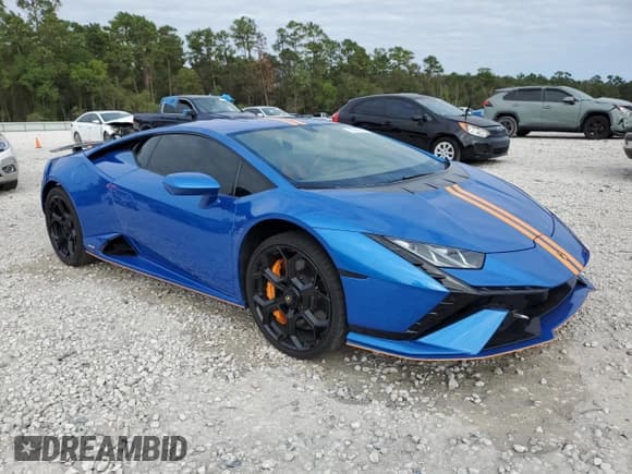 ✅ 2023 Lamborghini Huracan Tecnica • VIN: ZHWUB6ZF8PLA25088 • Lot: 79305414. Wystawiony na Copart z przebiegiem 4 898 mil. Bezpłatny archiwum sprzedaży aukcyjnych z USA i szczegółowy raport historii pojazdu na DreamBid. Zdjęcie 4.