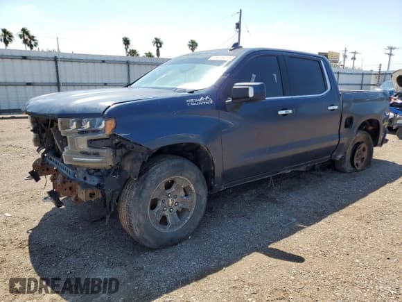 ✅ 2020 Chevrolet Silverado 1500 High Country • VIN: 3GCUYHED8LG333809 • Lot: 55618475. Listed on Copart with 76,626 mi. Free auction sales archive from the USA and detailed vehicle history report at DreamBid. Image 1.