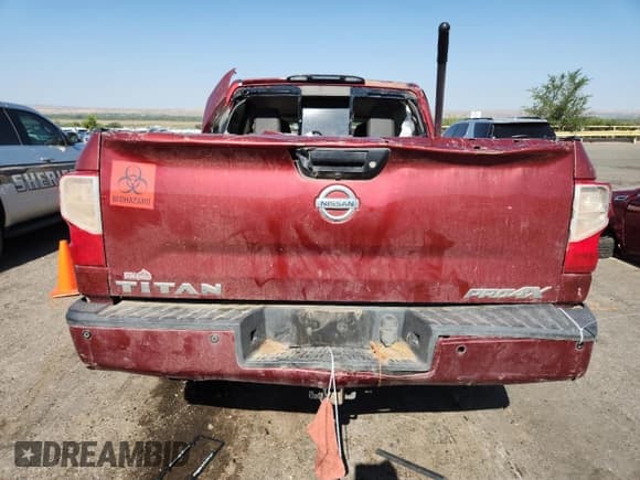 ✅ 2018 Nissan Titan Pro-4X • VIN: 1N6AA1E55JN544099 • Lot: 67639215. Wystawiony na Copart z przebiegiem Nie podano. Bezpłatny archiwum sprzedaży aukcyjnych z USA i szczegółowy raport historii pojazdu na DreamBid. Zdjęcie 6.