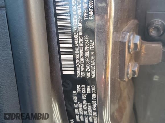 ✅ 2018 Jeep Renegade Trailhawk • VIN: ZACCJBCB9JPH03479 • Lot: 89641915. Wystawiony na Copart z przebiegiem 112 230 mil. Bezpłatny archiwum sprzedaży aukcyjnych z USA i szczegółowy raport historii pojazdu na DreamBid. Zdjęcie 13.