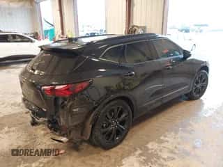 2020 Chevrolet Blazer RS with VIN 3GNKBKRS7LS654887, listed as a IAAI auction lot 43384861 with 68,542 mi miles and . Bid and sale history available at DreamBid. Image 4.