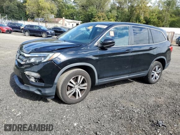 ✅ 2017 Honda Pilot EX-L • VIN: 5FNYF6H57HB045857 • Lot: 85780035. Listed on Copart with 97,247 mi. Free auction sales archive from the USA and detailed vehicle history report at DreamBid. Image 1.