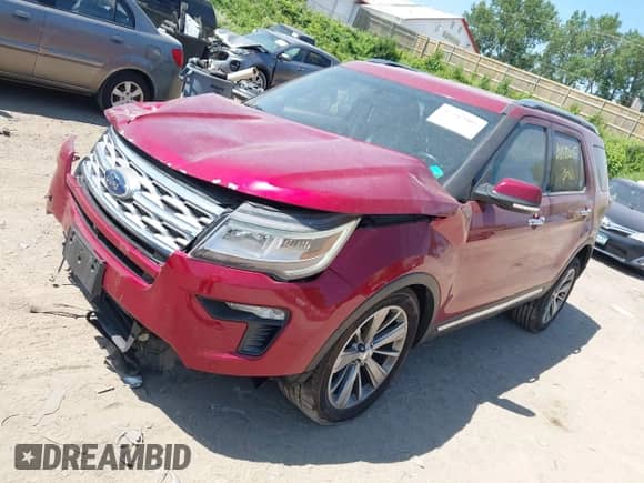 2018 Ford Explorer Limited z VIN 1FM5K7F83JGB13662, wystawiony jako IAAI lot #42582005 z przebiegiem 129 544 mil mil oraz . Historia ofert i sprzedaży dostępna na DreamBid. Obrazek 17.