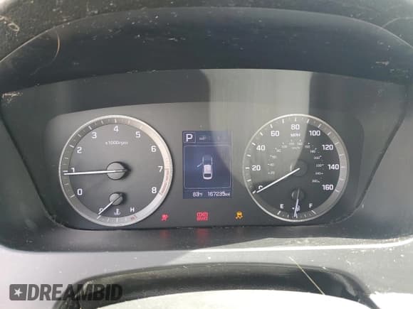 ✅ 2016 Hyundai Sonata Limited • VIN: 5NPE34AF3GH313693 • Lot: 91439765. Listed on Copart with 167,235 mi. Free auction sales archive from the USA and detailed vehicle history report at DreamBid. Image 9.